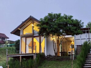 Bungalow, vue montagne