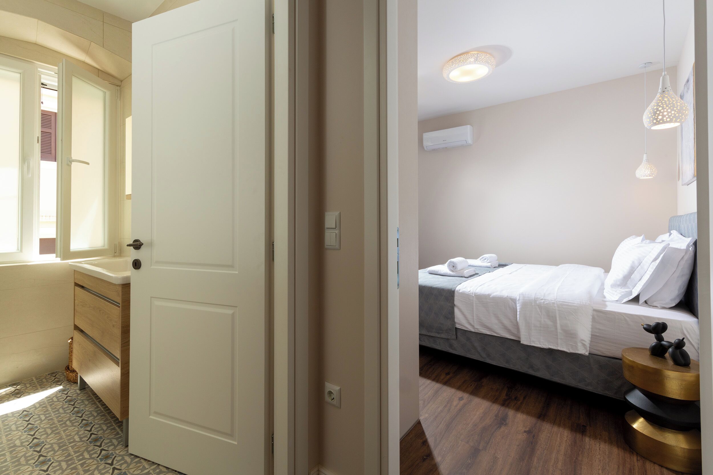 2 bedrooms, iron/ironing board, travel cot, free WiFi