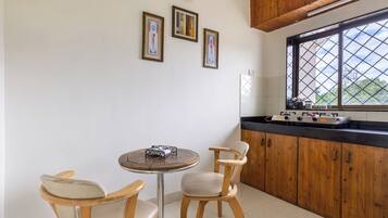 Superior appartement, uitzicht op heuvels | Privékitchenette