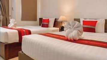 Superior-Zweibettzimmer | Allergikerbettwaren, Daunenbettdecken, Babybetten, Zustellbetten