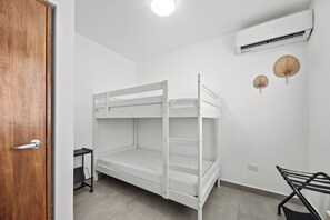 Desk, iron/ironing board, travel crib, free WiFi