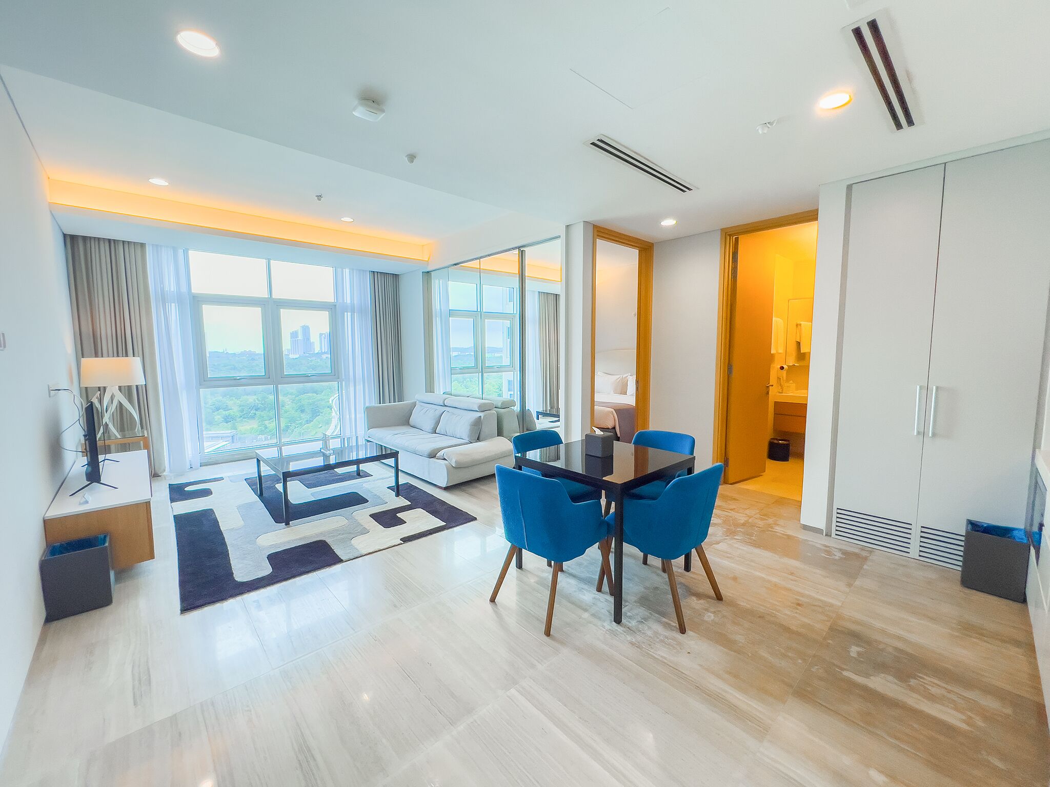 BOTANIC STANDARD 1 BEDROOM | Individuelt dekorert, individuelt innredet og skrivebord