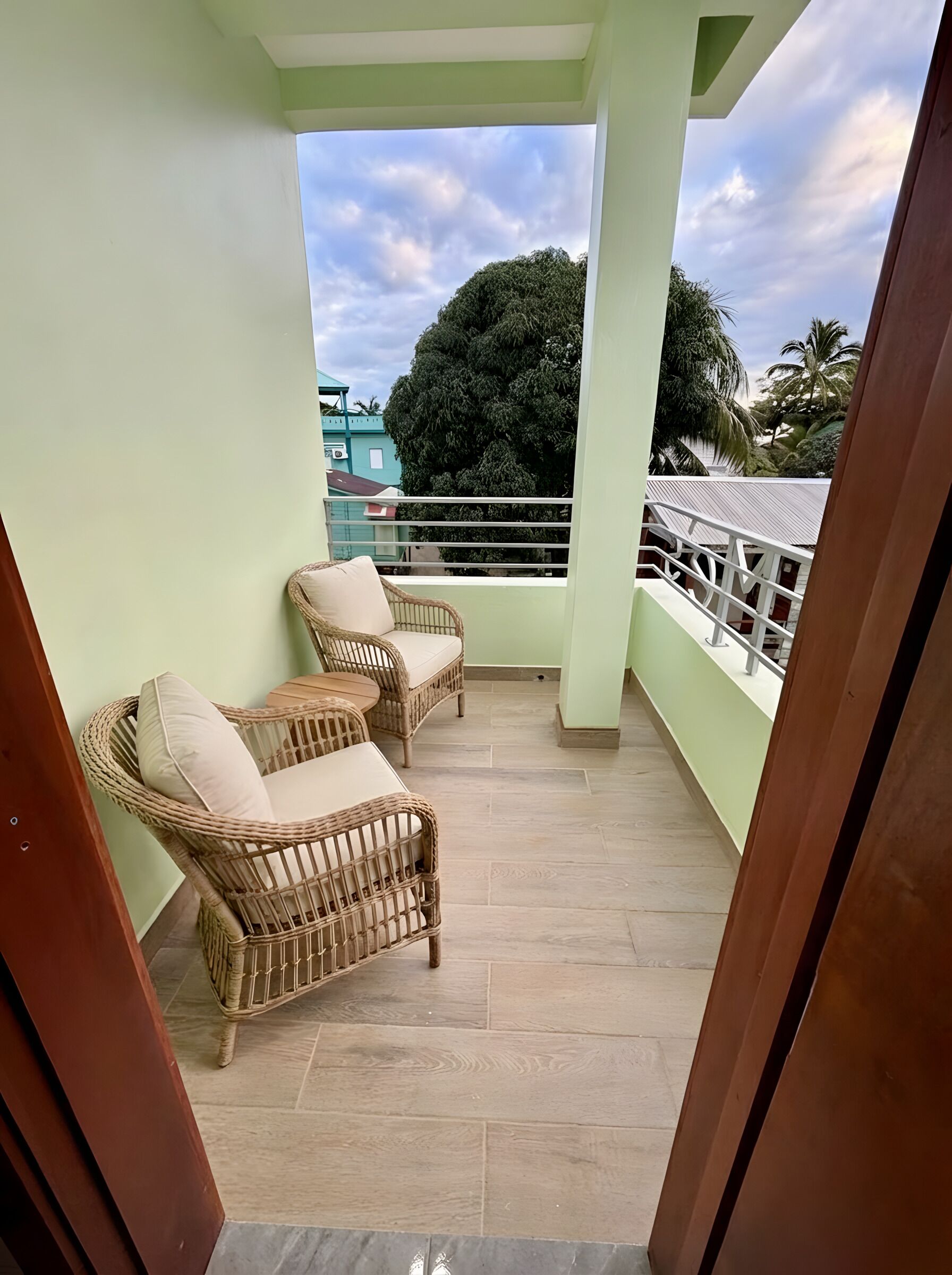 Enceinte de l’hébergement