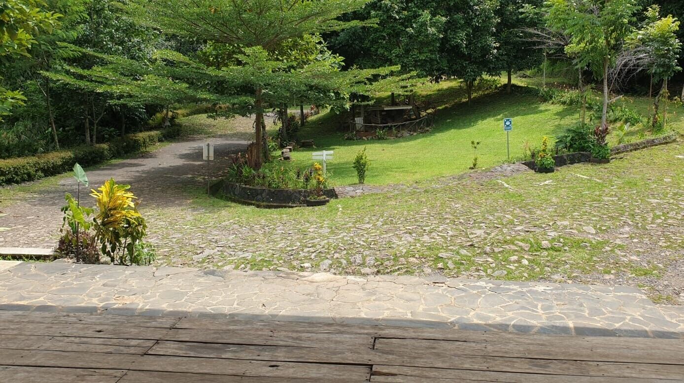 施設の正面