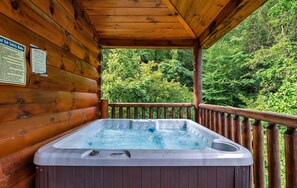 Baignoire à remous extérieure
