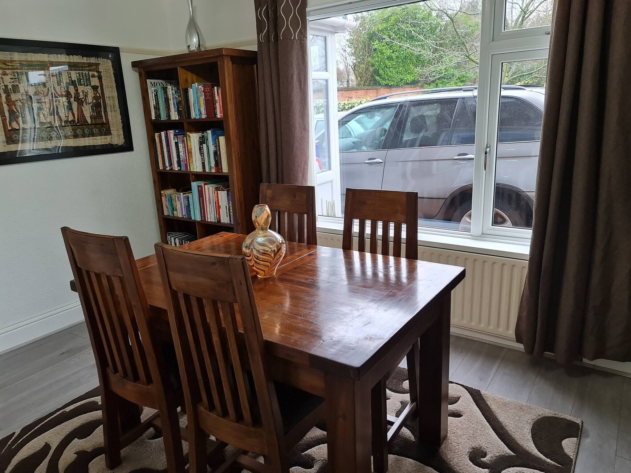 Asrama Umum, 1 kamar tidur, pemandangan kebun | Ruang makan