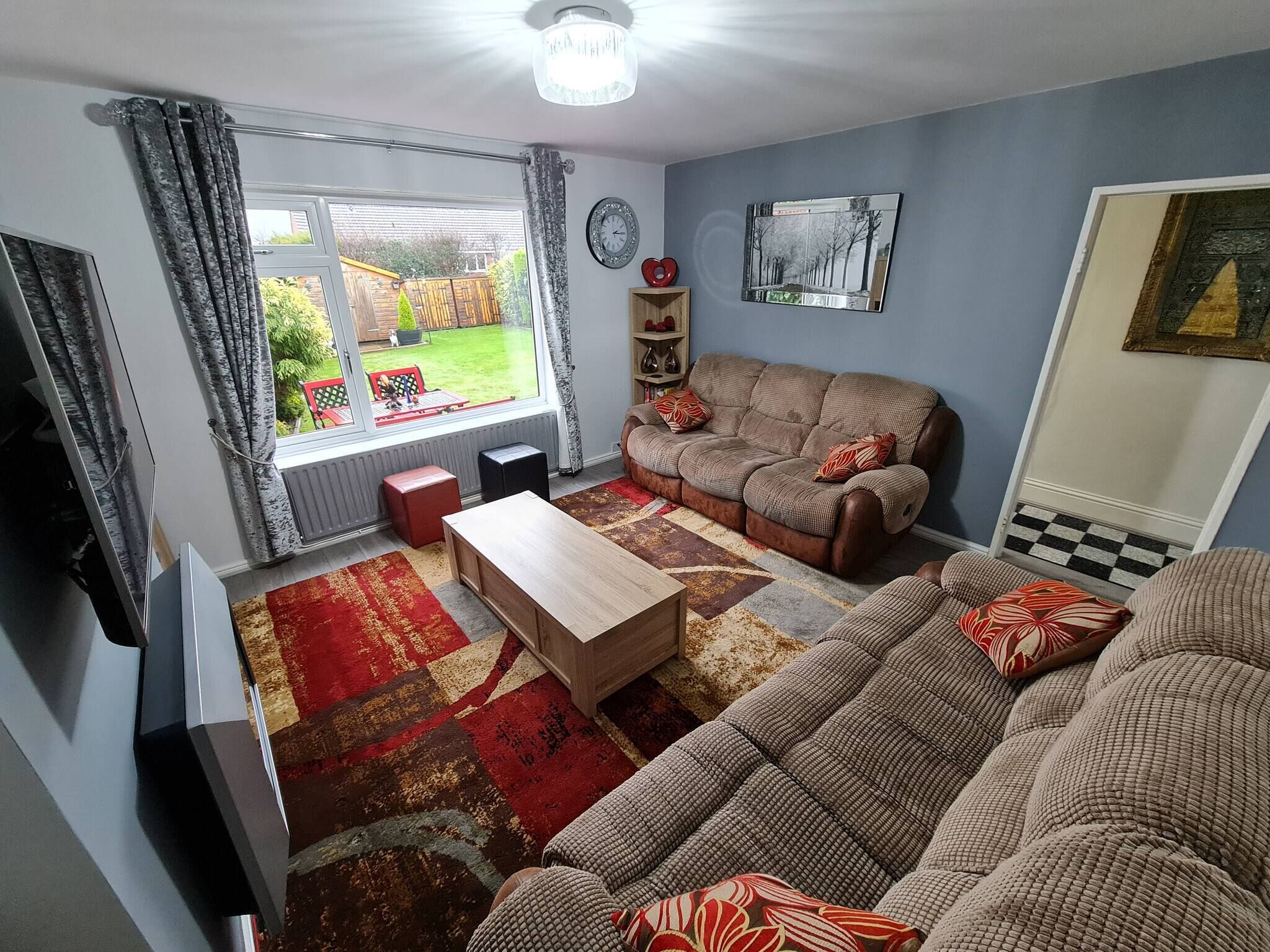 Shared Dormitory, 1 Bedroom, Garden View | Living room