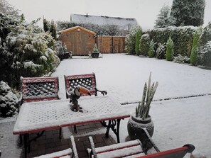 Shared Dormitory, 1 Bedroom, Garden View | Terrace/patio - Room-loft Conversion in Shared House (Stoke-on-Trent)