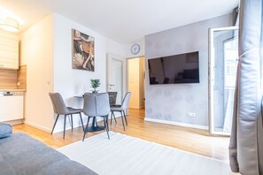 1 makuuhuone, silitysrauta/-lauta, Wi-Fi, vuodevaatteet