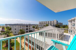 特色公寓客房, 2 間臥室, 廚房, 海灘景 | 客房景觀