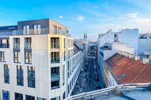Blick von der Unterkunft