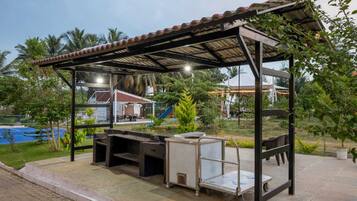 Voorkant van accommodatie