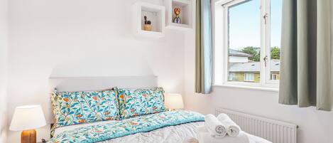 4 soverom, strykejern/-brett, wi-fi og sengetøy