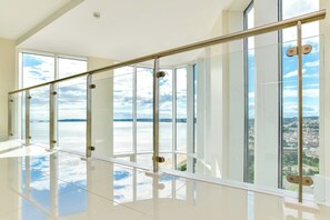 Apartment (Impressive Beach View Duplex Penthous) | Wohnzimmer