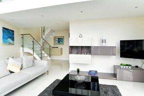 Leilighet (Impressive Beach View Duplex Penthous) | Oppholdsrom