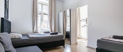 2 Schlafzimmer, Bettwäsche