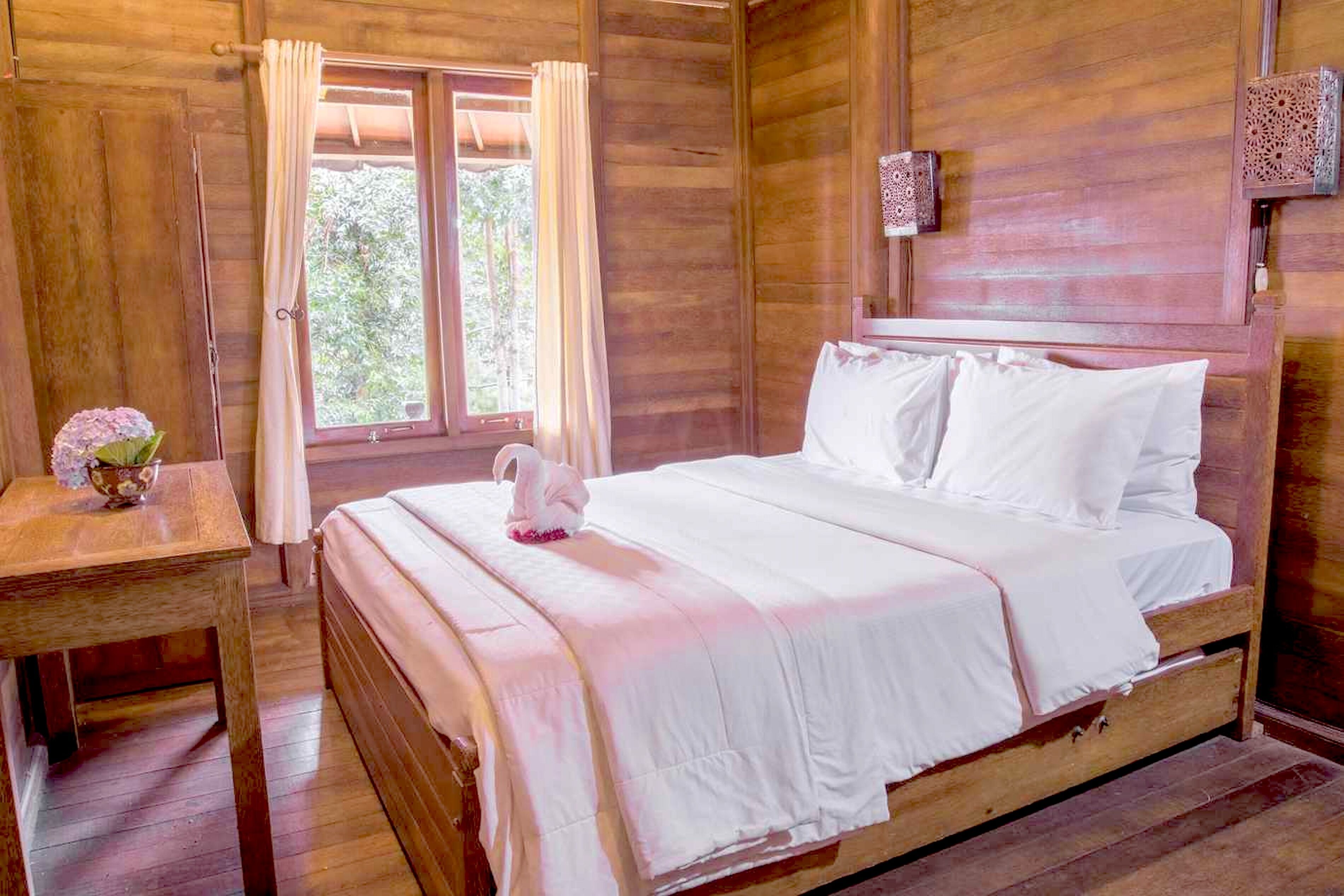 Huvila, 1 parisänky | Ilmainen Wi-Fi, vuodevaatteet