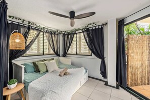 3 habitaciones, tabla de planchar con plancha y internet 