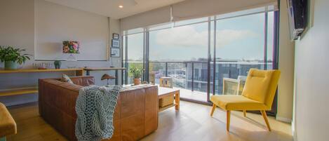 Televisie en een kantoor