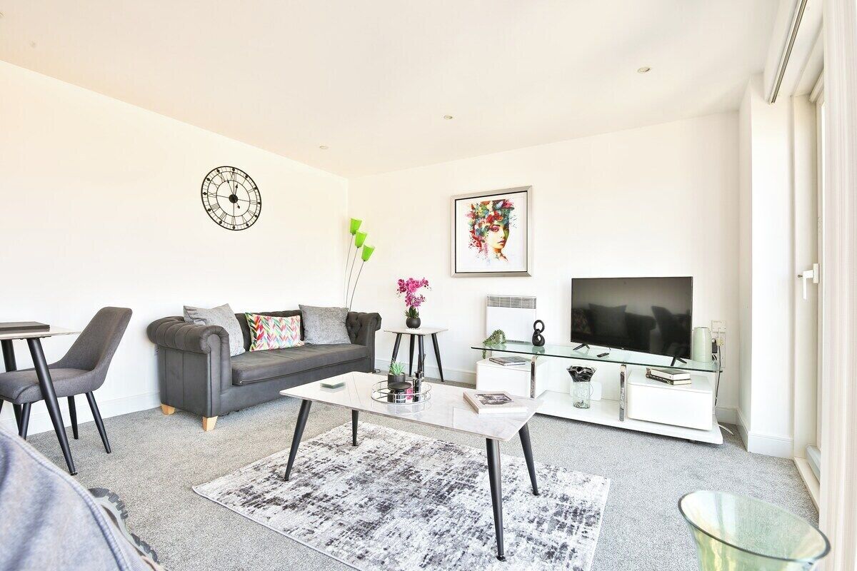 Apartment (Just Stay Wales Beautiful 1 Bed Flat ) | Wohnzimmer