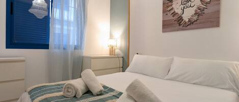 1 間睡房、熨斗/熨衫板、免費 Wi-Fi、床單