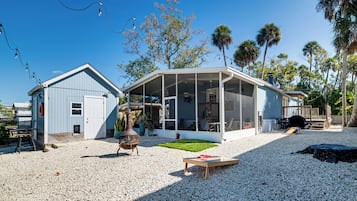 Fachada de la propiedad