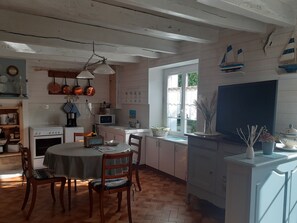 Microwave, oven, stovetop