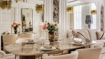 Apartment | Living area | 32-inch Smart TV with cable channels, Netflix, streaming services