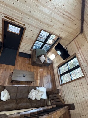 Smart TV, video games, table football, stereo