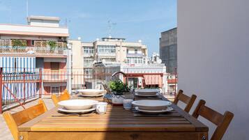 Appartamento, 2 camere da letto | Terrazza/patio