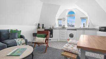 Appartement (Cardiff City Base – Modern 2-Bed Ap) | Salle de séjour