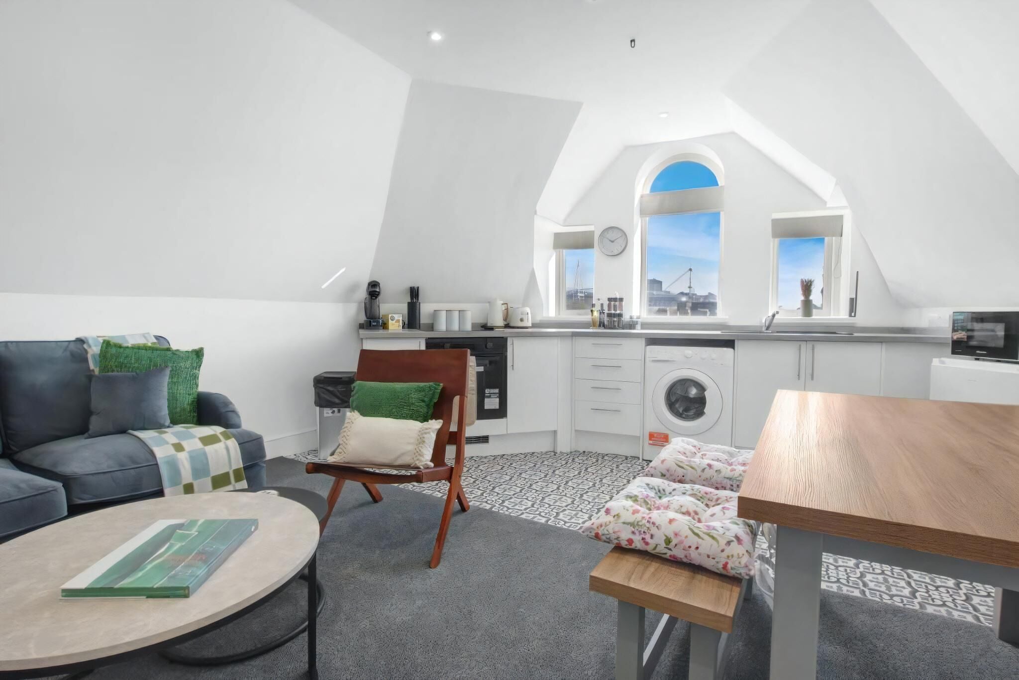 Apartment (Cardiff City Base – Modern 2-Bed Ap) | Wohnzimmer