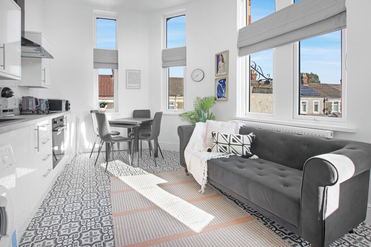Leilighet (The Family Nest – 3-Bed Apartment w) | Oppholdsrom | Flatskjerm-TV