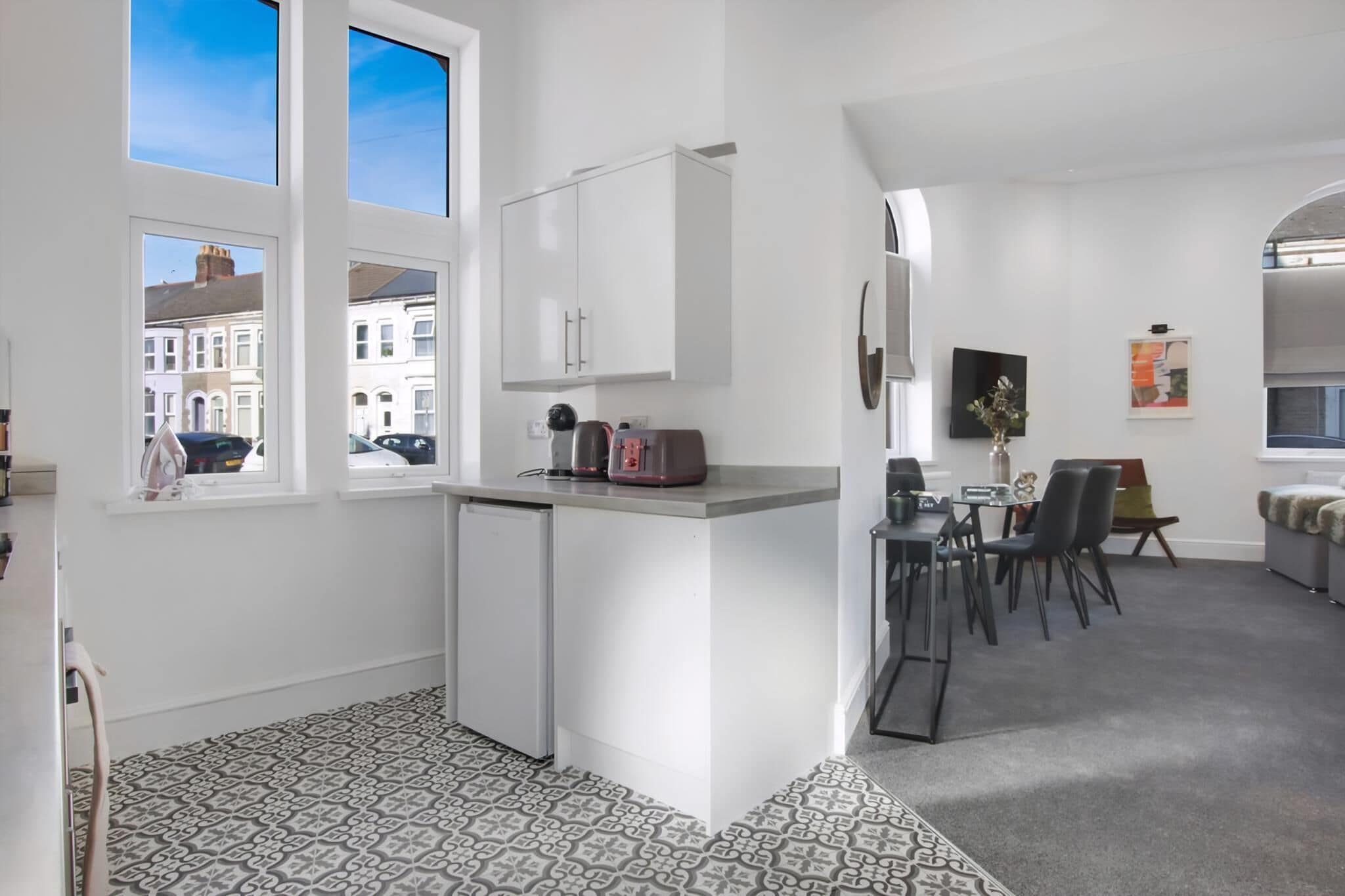 Lägenhet (Compact 1-Bed Flat for Friends & Coll) | Eget kök