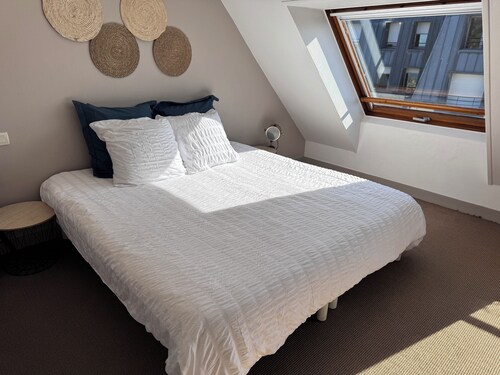 Le Havre Bleu – Cocon paisible avec vue panoramique sur mer, casino et esplanade