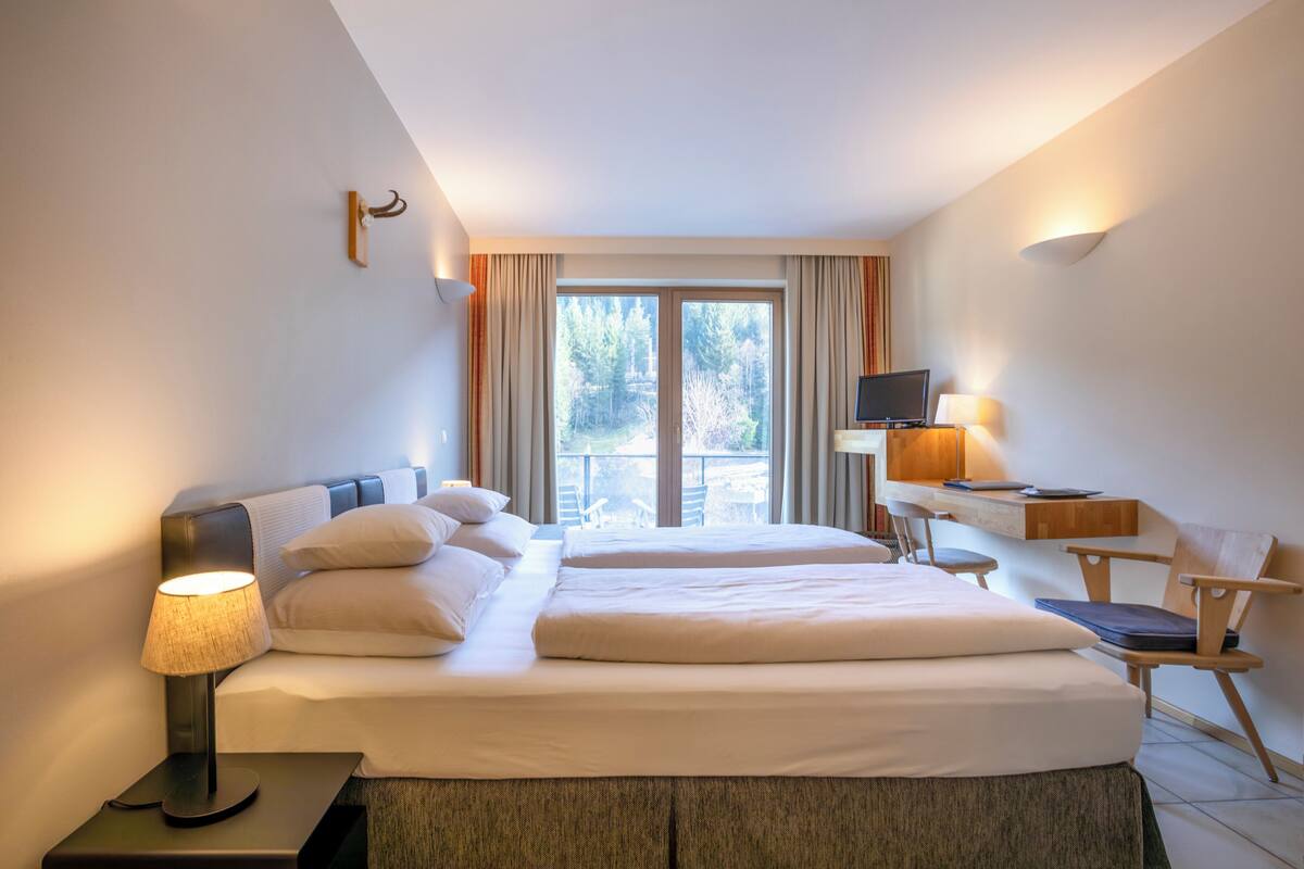 Superior Double or Twin Room, Balcony, Mountain View | In-room safe, blackout drapes, soundproofing