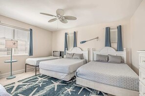 5 chambres, bureau, fer et planche à repasser, Wi-Fi