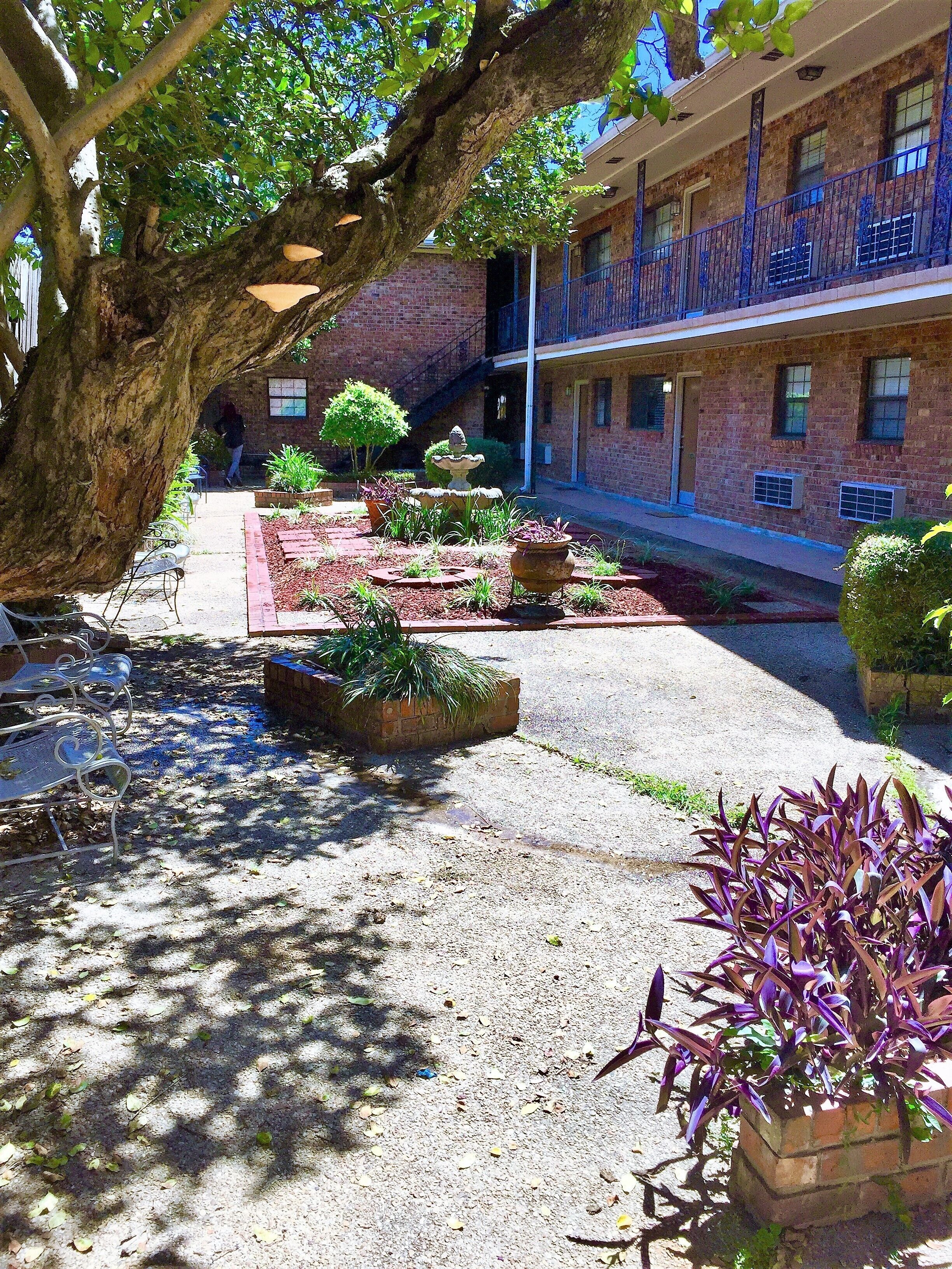 Enceinte de l’hébergement