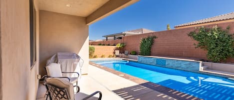 Ferienhaus, 4 Schlafzimmer | Pool | Beheizter Pool