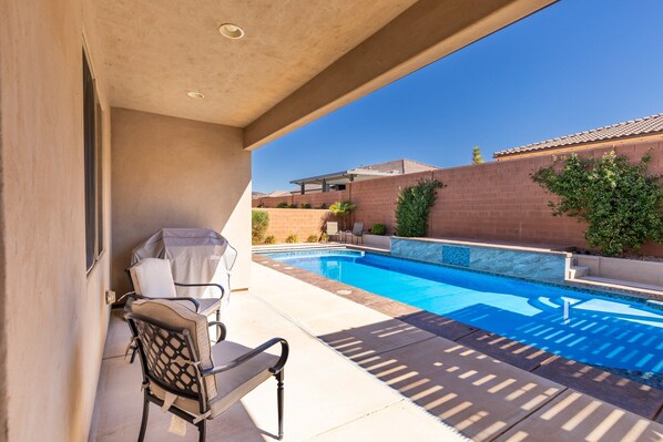 House, 4 Bedrooms | Pool | A heated pool