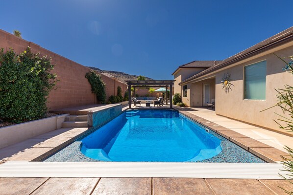House, 4 Bedrooms | Pool | A heated pool