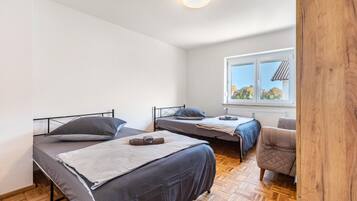 2 Schlafzimmer, WLAN, Bettwäsche