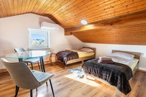 1 slaapkamer, wifi, beddengoed