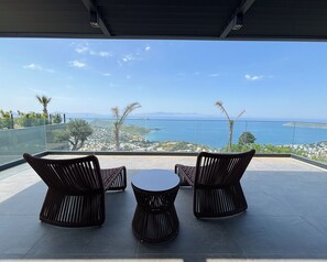 Villa, vue mer | Balcon