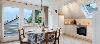 Appartement « Ferienwohnung, 60 m² » avec balcon et Wi-Fi