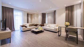 Appartement Deluxe, 2 chambres, côté jardin
