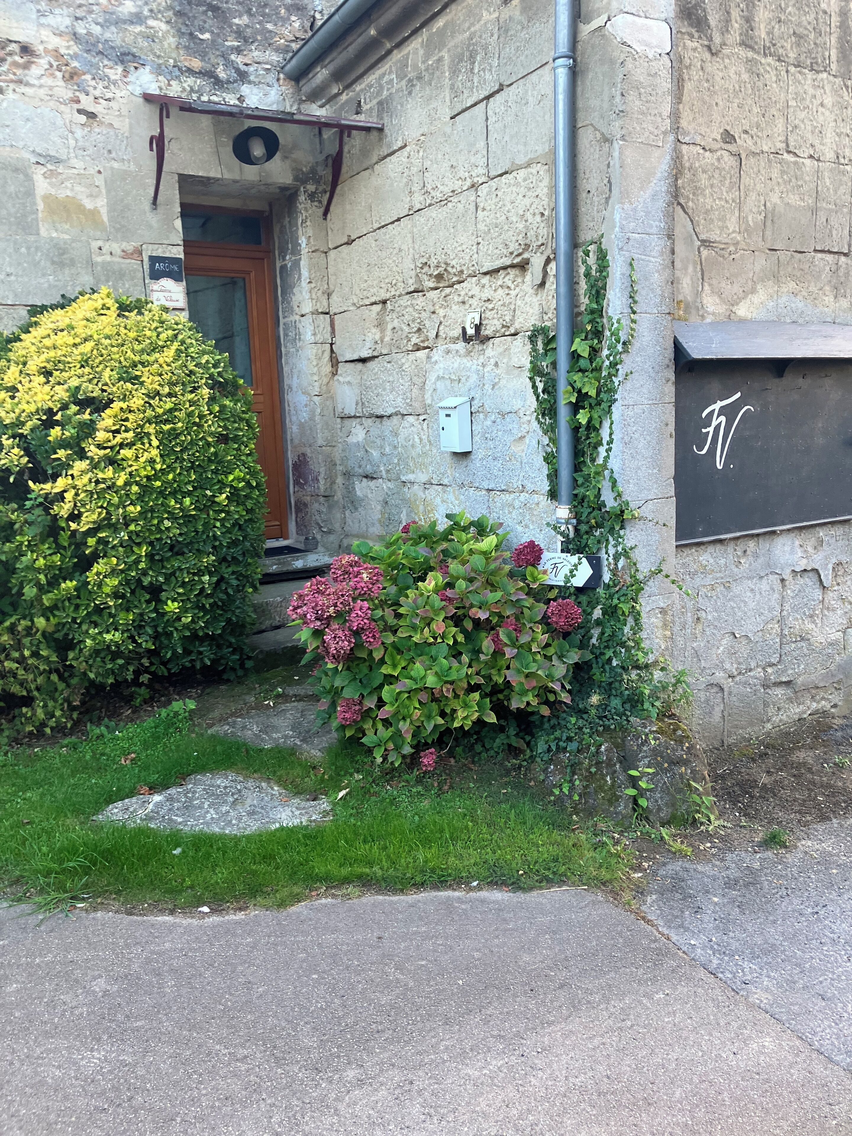 Fachada de la propiedad