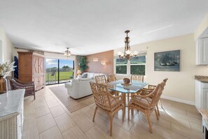 TV, DVD player, books, offices