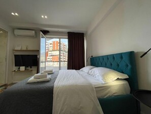 Studio, 1 Schlafzimmer, Balkon, Bergblick