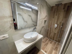 Estudio, 1 habitación, balcón | Baño